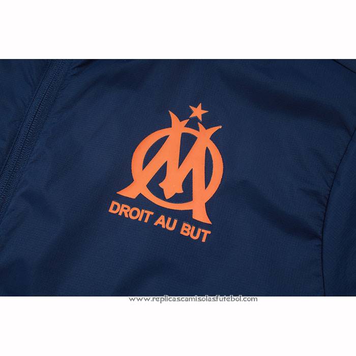 Chandal de Corta-vento do
 Olympique Marsella 2025-2026 Azul
